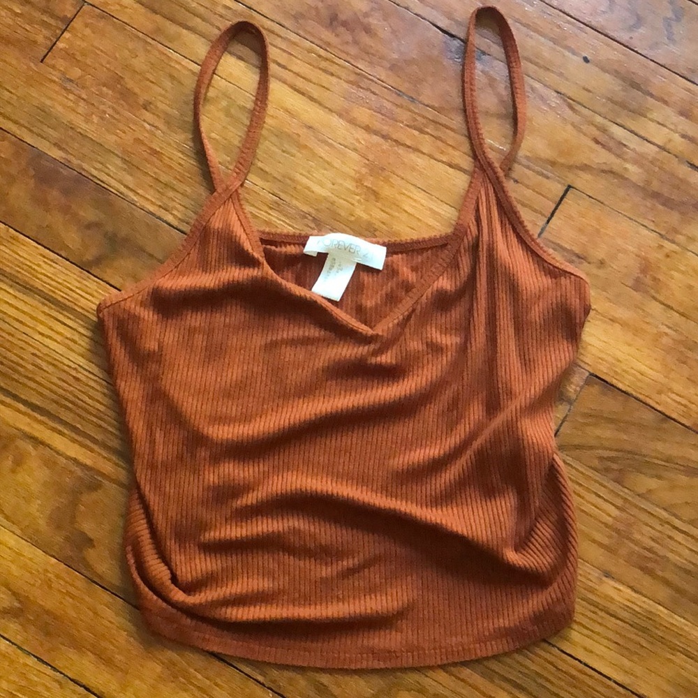 Women’s orange camisole